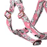 Dalmata, rózsaszín - Belelépős Kutyahám - Dalmatian, pink - april & june