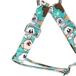 Spitz, kék - Belelépős Kutyahám - blue - april & june