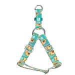 Golden Retriever, blue - Step-in harness - april & june