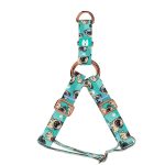 Mopsz, kék - Belelépős Kutyahám - Pug, blue - april & june