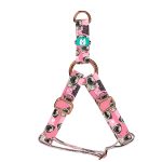 Mopsz, rózsaszín - Belelépős Kutyahám - Pug, pink - april & june