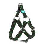 Classic Christmas Tartan Green - Step-in harness - april & june