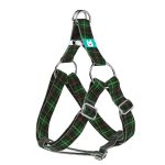 Classic Christmas Tartan Green - Step-in harness - april & june