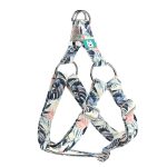 Kék és rózsaszín trópusi levelek - Belelépős Kutyahám - Blue and Pink Tropical Leaves - april & june