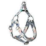 Kék és rózsaszín trópusi levelek - Belelépős Kutyahám - Blue and Pink Tropical Leaves - april & june