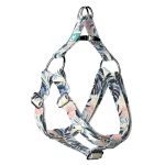 Kék és rózsaszín trópusi levelek - Belelépős Kutyahám - Blue and Pink Tropical Leaves - april & june