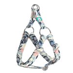 Kék és rózsaszín trópusi levelek - Belelépős Kutyahám - Blue and Pink Tropical Leaves - april & june