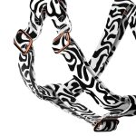 Fekete-fehér kavalkád - Belelépős Kutyahám - Black and white swirl - april & june