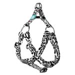 Fekete-fehér kavalkád - Belelépős Kutyahám - Black and white swirl - april & june