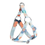 Pasztell kék és barack - Belelépős Kutyahám - Pastel blue and peach - april & june