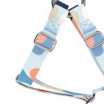 Pasztell kék és barack - Belelépős Kutyahám - Pastel blue and peach - april & june