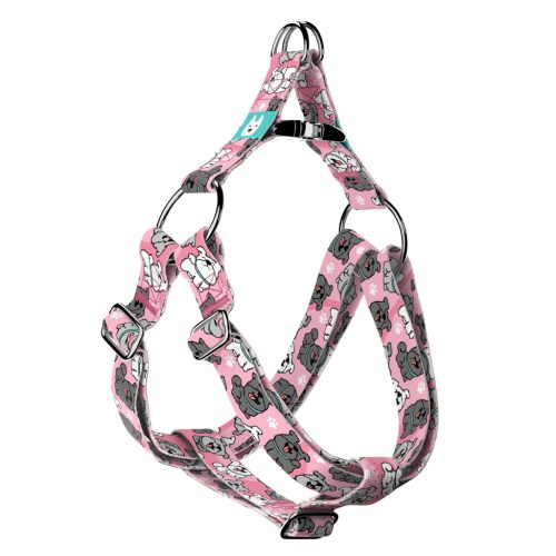 Pumi, rózsaszín - Belelépős Kutyahám - pink - april & june