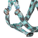 Pumi, kék - Belelépős Kutyahám - blue - april & june