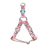 Spániel - Cavalier, rózsaszín - Belelépős Kutyahám - pink - april & june