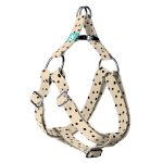 Fekete foltok bézs alapon - Belelépős Kutyahám - april & june