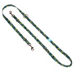 Méhecske mintás, kék - Tréning-és Oktatópóráz -  Cute Kawaii Bees Blue - april & june