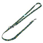 Méhecske mintás, kék - Tréning-és Oktatópóráz -  Cute Kawaii Bees Blue - april & june