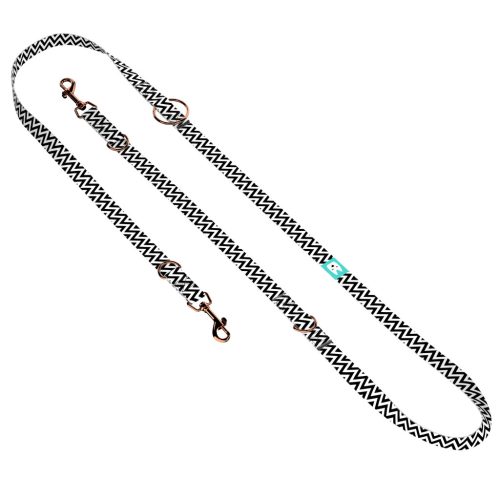 Fekete-fehér cikcakk - Tréning-és Oktatópóráz - Black and White ZigZag - april & june