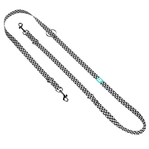 Fekete-fehér cikcakk - Tréning-és Oktatópóráz - Black and White ZigZag - april & june