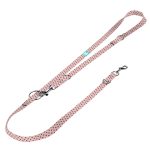 Szivecskés, rózsaszín - Tréning-és Oktatópóráz - Black Hearts on Pink - april & june