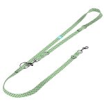 Szivecskés, zöld - Tréning-és Oktatópóráz - Black Hearts on Matcha - april & june