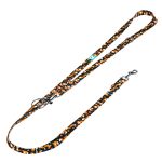 Róka mintás, fekete - Tréning-és Oktatópóráz - Cute Little Fox Dark - april & june