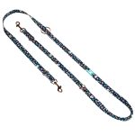 Koponya és Rózsa mintás - Tréning-és Oktatópóráz - Skull and Bones with Roses - april & june