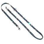 Koponya és Rózsa mintás - Tréning-és Oktatópóráz - Skull and Bones with Roses - april & june