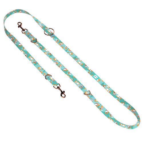 Pembroke Welsh Corgi, kék - Tréning-és Oktatópóráz - Pembroke Welsh Corgi, blue - april & june