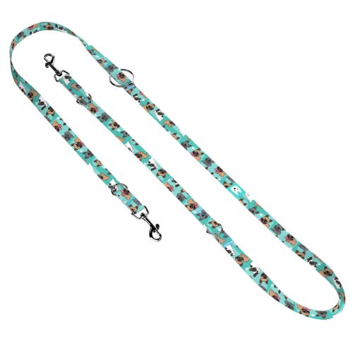 Francia Bulldog, kék - Tréning-és Oktatópóráz - French Bulldog, blue - april & june