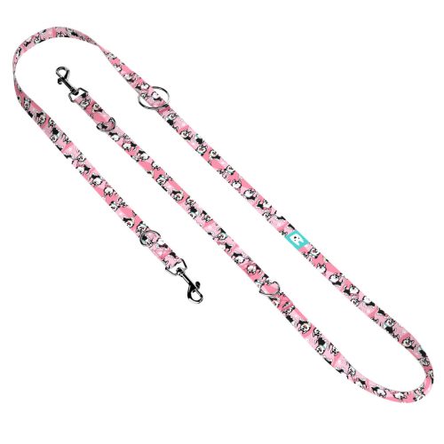 Husky, rózsaszín - Tréning-és Oktatópóráz - Husky, pink - april & june