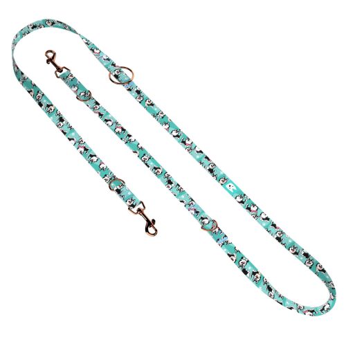 Husky, kék - Tréning-és Oktatópóráz - Husky, blue - april & june