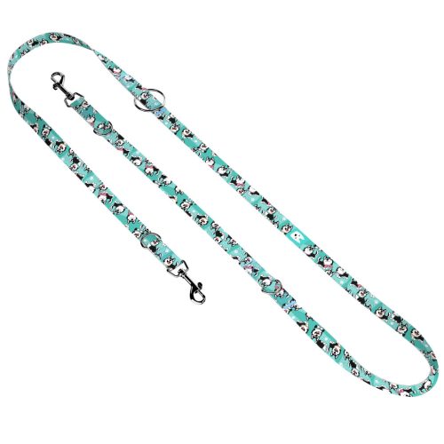 Husky, kék - Tréning-és Oktatópóráz - Husky, blue - april & june