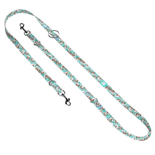 Si-cu, kék - Tréning-és Oktatópóráz - Shih Tzu, blue - april & june