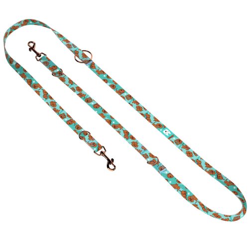 Vizsla, kék - Tréning-és Oktatópóráz - Vizsla, blue - april & june