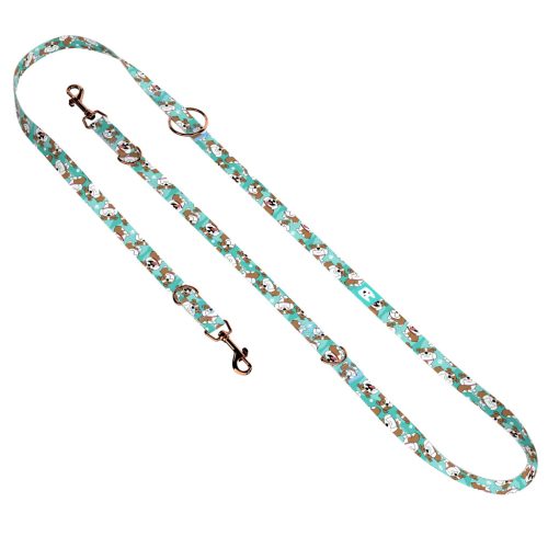 Angol bulldog, kék - Tréning-és Oktatópóráz - English Bulldog, blue - april & june