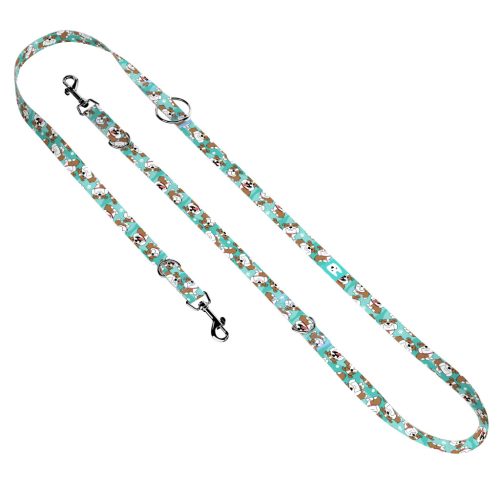 Angol bulldog, kék - Tréning-és Oktatópóráz - English Bulldog, blue - april & june