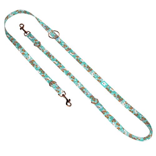 Jack russel terrier, kék - Tréning-és Oktatópóráz - Jack Russel Terrier, blue - april & june