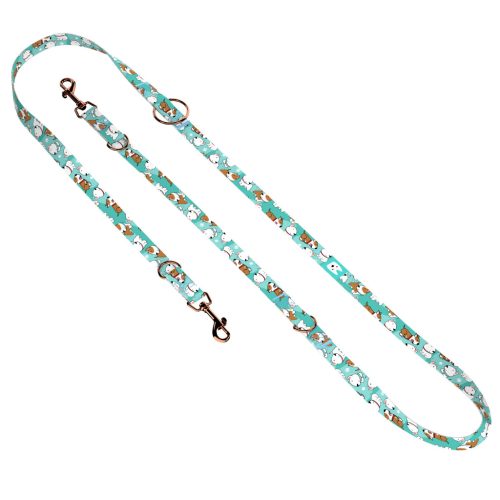 Bullterrier, kék - Tréning-és Oktatópóráz - Bull Terrier, blue - april & june