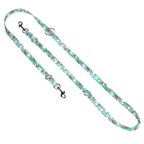 Bullterrier, kék - Tréning-és Oktatópóráz - Bull Terrier, blue - april & june