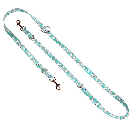 Westie, kék - Tréning-és Oktatópóráz - West Highland White Terrier, blue - april & june