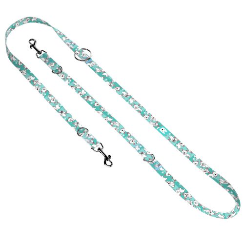 Westie, kék - Tréning-és Oktatópóráz - West Highland White Terrier, blue - april & june