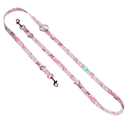 Dalmata, rózsaszín - Tréning-és Oktatópóráz - Dalmatian, pink - april & june