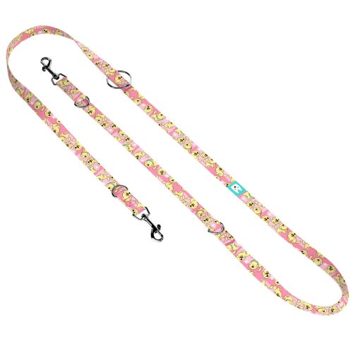 Golden retriever, rózsaszín - Tréning-és Oktatópóráz - Golden Retriever, pink - april & june