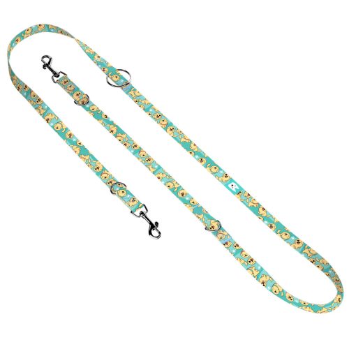 Golden retriever, kék - Tréning-és Oktatópóráz - Golden Retriever, blue - april & june