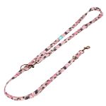 Mopsz, rózsaszín - Tréning-és Oktatópóráz - Pug, pink - april & june