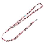 Mopsz, rózsaszín - Tréning-és Oktatópóráz - Pug, pink - april & june