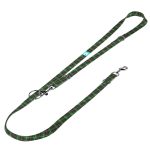 Klasszikus Zöld Kockás - Tréning-és Oktatópóráz - Classic Christmas Tartan Green - april & june