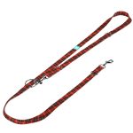 Klasszikus Piros Kockás - Tréning-és Oktatópóráz - Classic Christmas Tartan Red - april & june