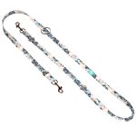 Kék és rózsaszín trópusi levelek - Tréning-és Oktatópóráz - Blue and Pink Tropical Leaves - april & june